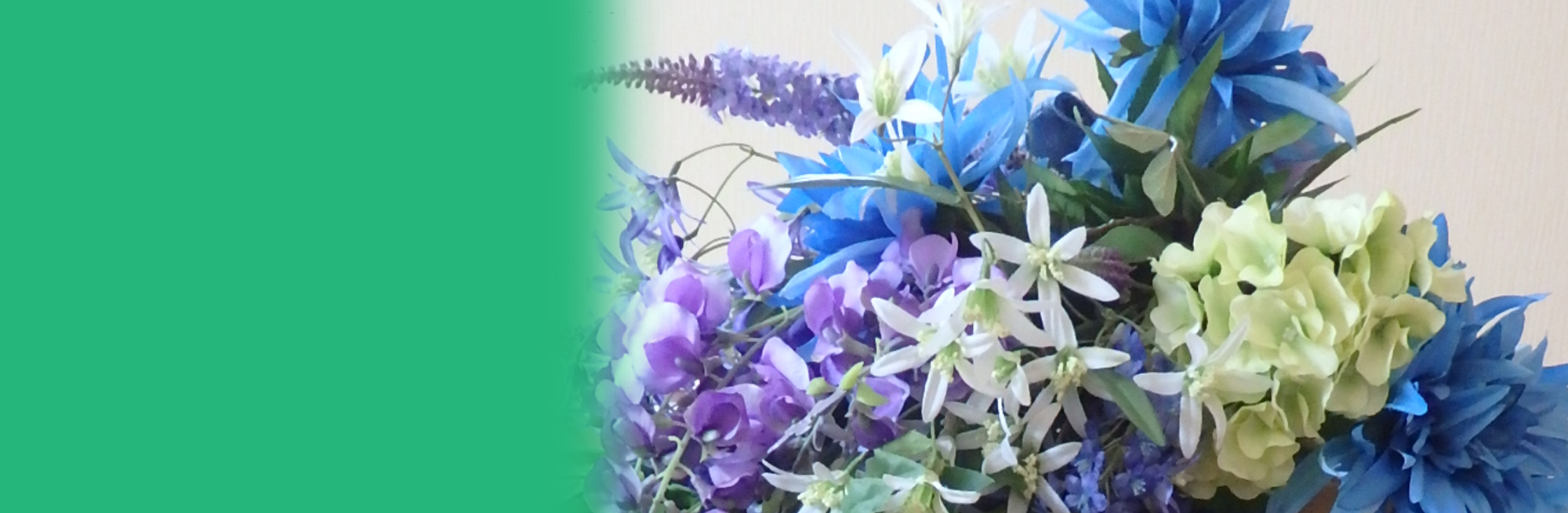 アーティフィシャルフラワー　シャワーブーケ