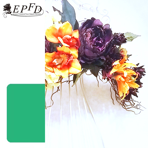 アーティフィシャルフラワー　壁掛けアーチ