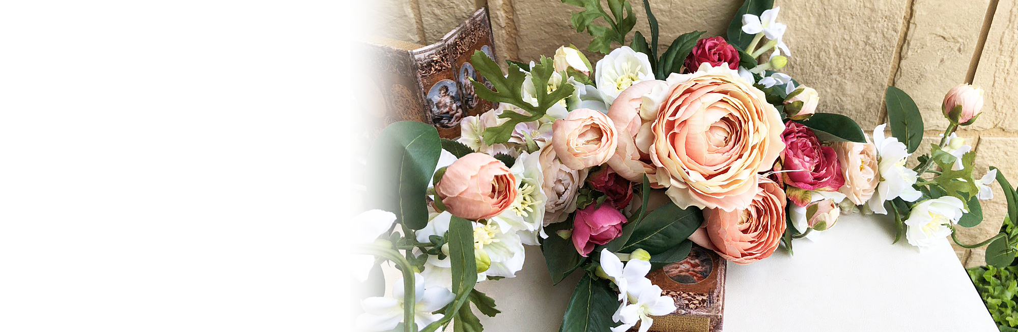 アーティフィシャルフラワー　ガーランド