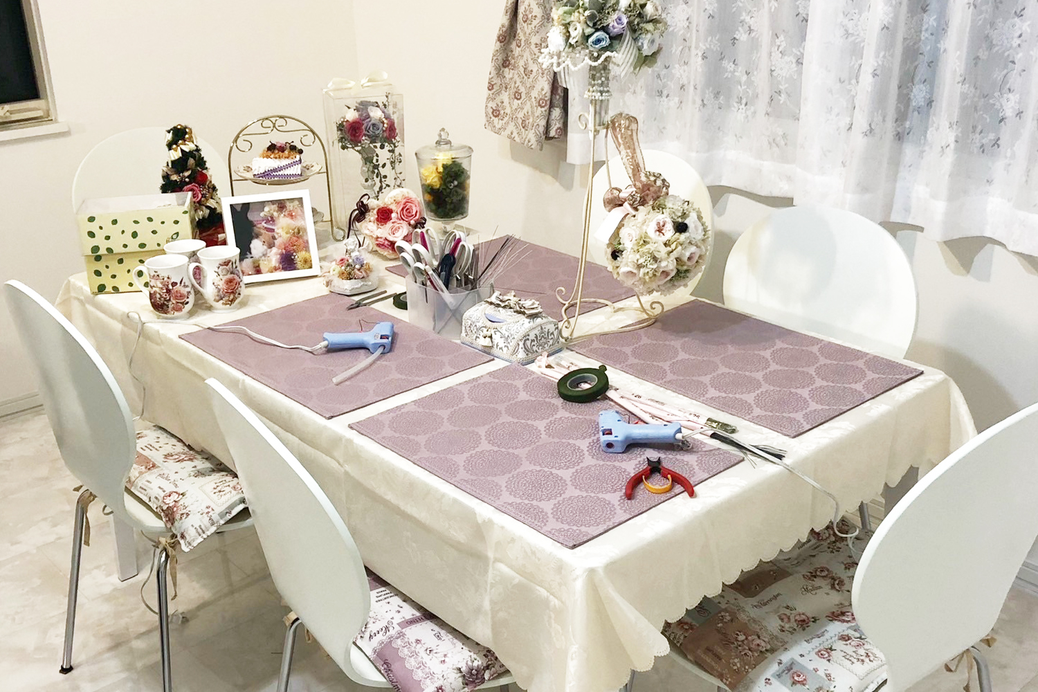 横浜瀬谷認定校 flower menuet