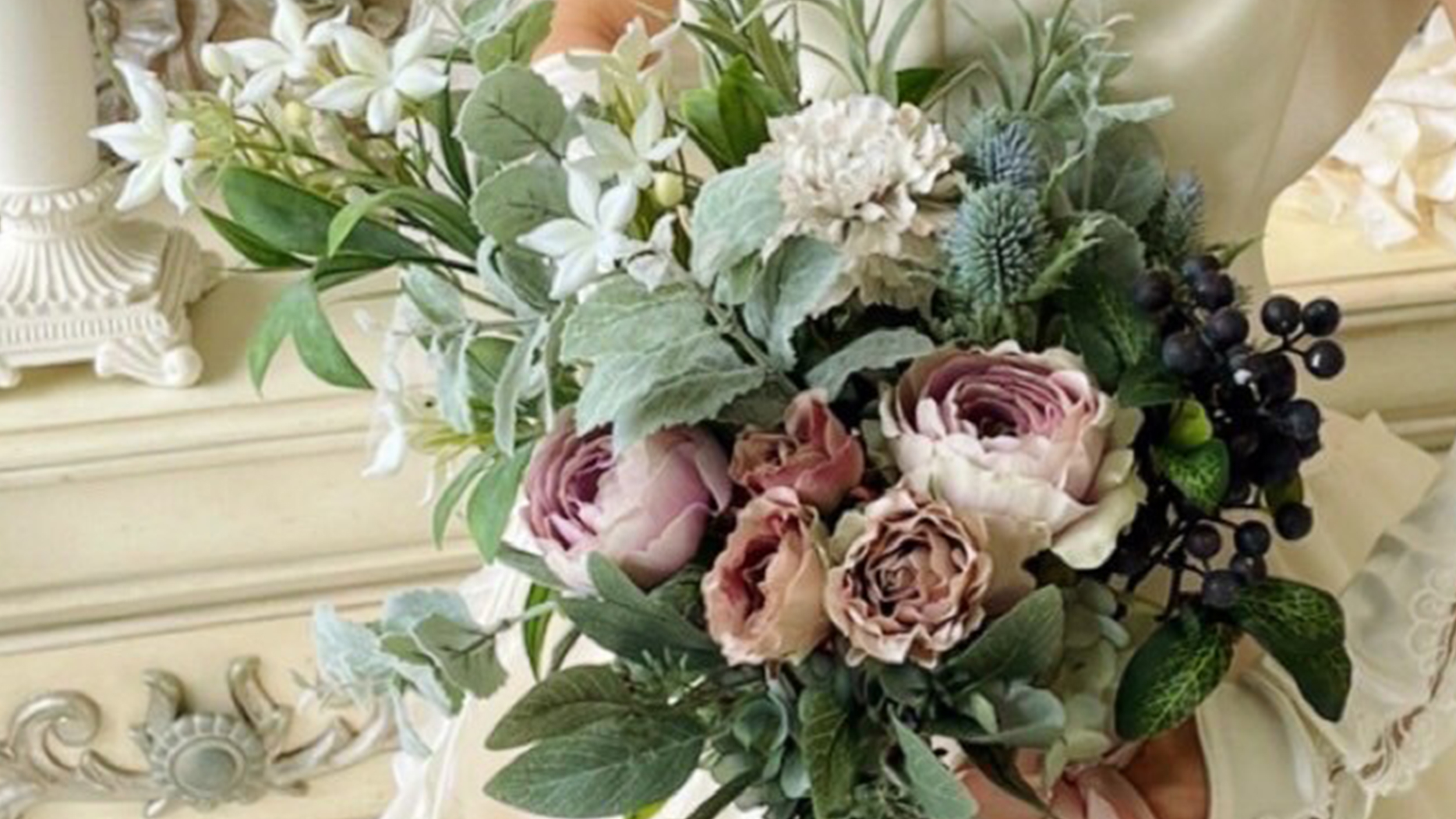 ウェディングアイテムを制作